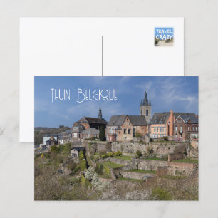 Cartão Postal Hanging Gardens of Thuin, Bélgica