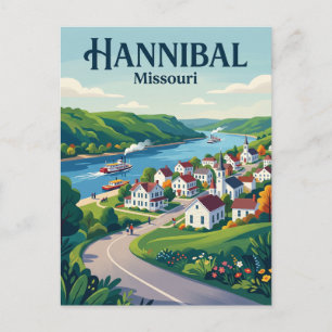 Cartão Postal Hannibal Missouri