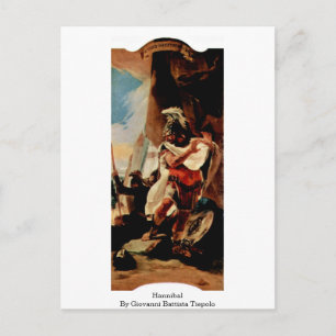 Cartão Postal Hannibal Por Giovanni Battista Tiepolo