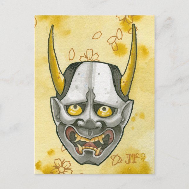 Cartão Postal Hannya (Frente)