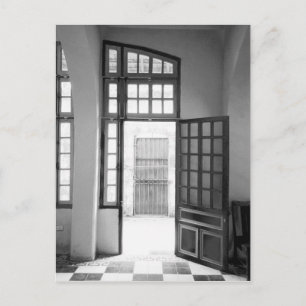 Cartão Postal Hanoi Vietnam, prisão de Hanoi Hilton, Dentro