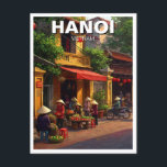 Cartão Postal Hanoi Vietnam Viagem<br><div class="desc">Hanói, capital do Vietnã, é uma cidade onde a história antiga e a energia moderna se misturam perfeitamente. Localizado na parte norte do país, Hanoi é conhecido por seus templos seculares, arquitetura colonial, mercados de rua movimentados e cultura vibrante. Uma de suas áreas mais famosas é o Velho Quarto, um...</div>