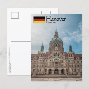 Cartão Postal Hanover Alemanha