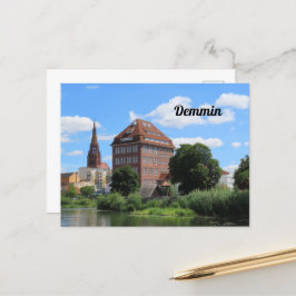 Cartão Postal Hansestadt Demmin,Mecklenburg-Vorpommern Deutsch P