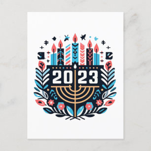 Cartão Postal Hanukkah 2023