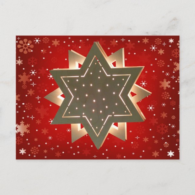 cartão postal Hanukkah feliz (Frente)