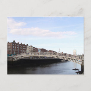 Cartão Postal ha'penny bridge