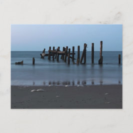 Cartão Postal Happisburgh Beach Groins