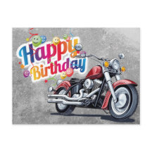 Happy birthday! biker