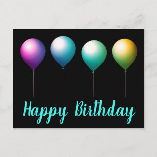 Cartão Postal Happy birthday postcards