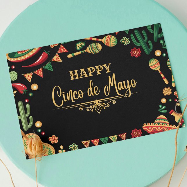 Cartão Postal Happy Cinco De Mayo (Criador carregado)