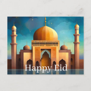 Cartão Postal Happy Eid