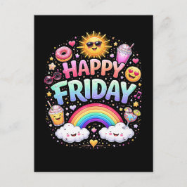 Cartão Postal Happy Friday