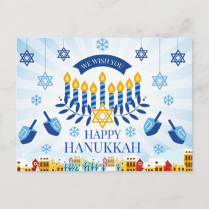 Cartão Postal Happy Hanukkah