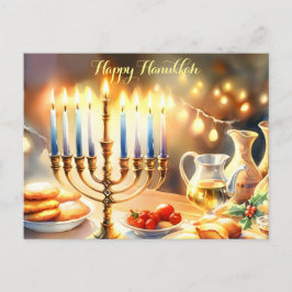 Cartão Postal Happy Hanukkah