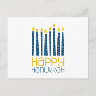 Cartão Postal Happy Hanukkah