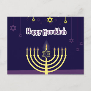 Cartão Postal Happy Hanukkah
