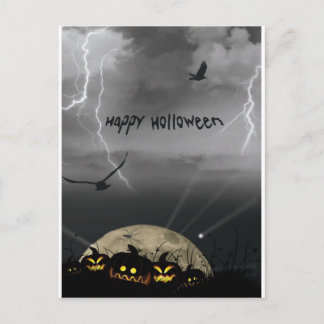 Cartão Postal Happy Holloween
