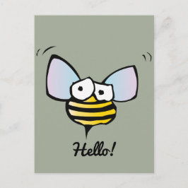 Cartão Postal Happy Jolly Bee