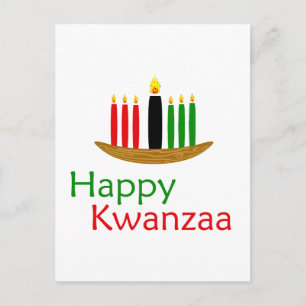 Cartão Postal Happy Kwanzaa