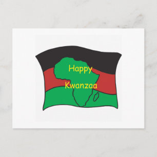 Cartão Postal Happy Kwanzaa