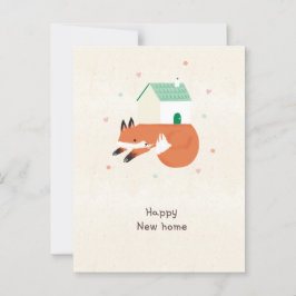 Cartão Postal Happy new home vosje