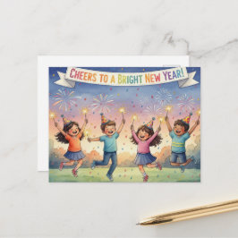 CARTÃO POSTAL HAPPY NEW YEAR 2026