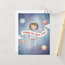 Cartão Postal HAPPY NEW YEAR 2026 Postcard