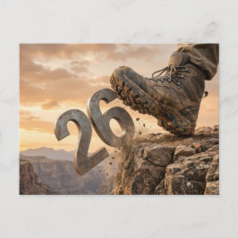 Cartão Postal Happy New Year 2027 