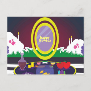 Cartão Postal Happy Nowruz 