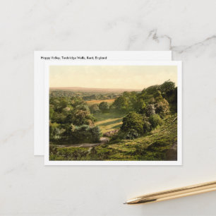 Cartão Postal Happy Valley, Tunbridge Wells, Kent, Inglaterra