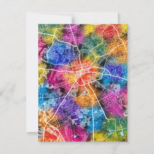 Cartão Postal Harare Zimbabwe City Map