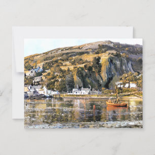 CARTÃO POSTAL HARBOR BARMOUTH WALES