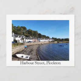Cartão Postal Harbor Street, Plockton
