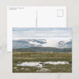 Cartão Postal Hardangervidda Noruega