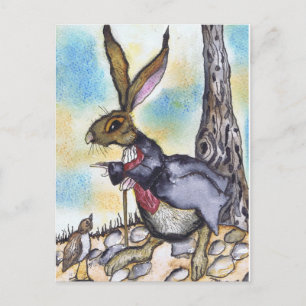 CARTÃO POSTAL HARE DESAFIADO DESTINAMENTE