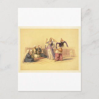 Cartão Postal Harem Dancing Girls Cairo