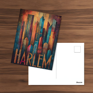 Cartão postal Harlem Deco