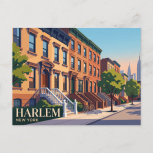Cartão Postal Harlem Nova York