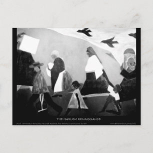 Cartão Postal Harlem Renaissance Art - A Série Migração