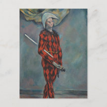Harlequin (Joker) (por Paul Cézanne)