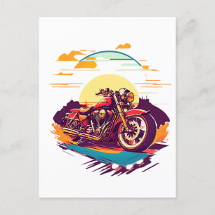 Cartão Postal Harley-Davidson 1