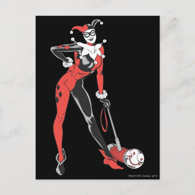 Cartão Postal Harley Quinn 2 (Frente)