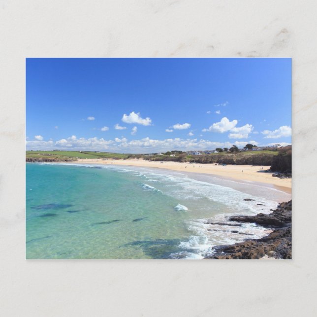 Cartão Postal Harlyn Bay (Frente)