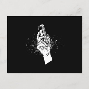 Cartão Postal Harmica Blues Mouth Organ - Instrumento Acústico G