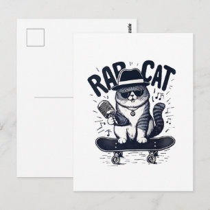 Cartão Postal Harmonia do Rap Cat