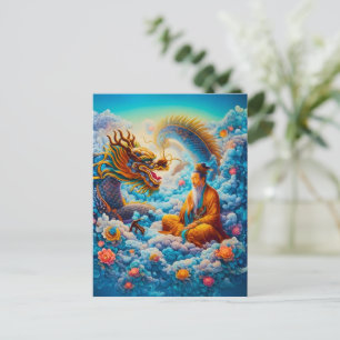 Cartão Postal Harmonia Eterna: Bênção do Dragão