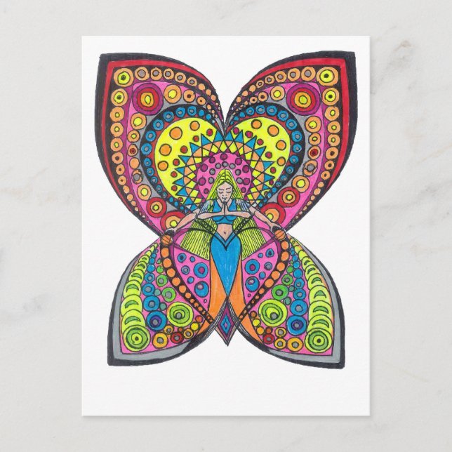 Cartão Postal Harmony Angel (Frente)