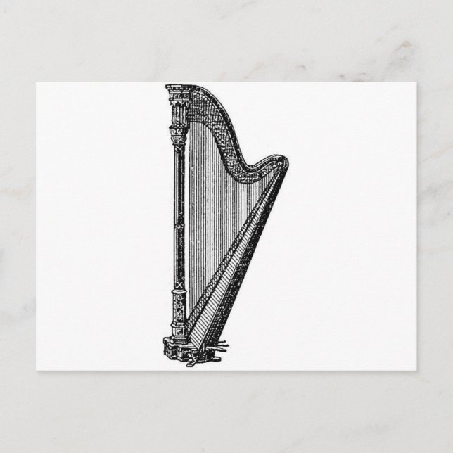 Cartão Postal Harp (Frente)