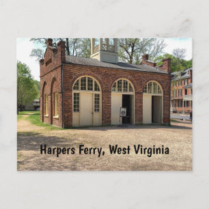 Cartão Postal Harpers Ferry, Virgínia Ocidental